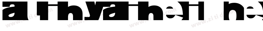 AliHYAiHei Beta字体转换